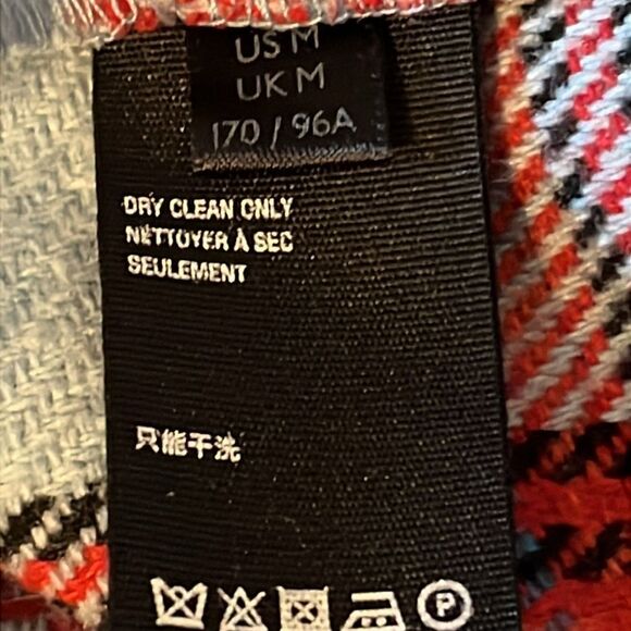 Free People We the Free Down for You plaid Shirt Jacket Fleece Size Medium Blue - Picture 13 of 15